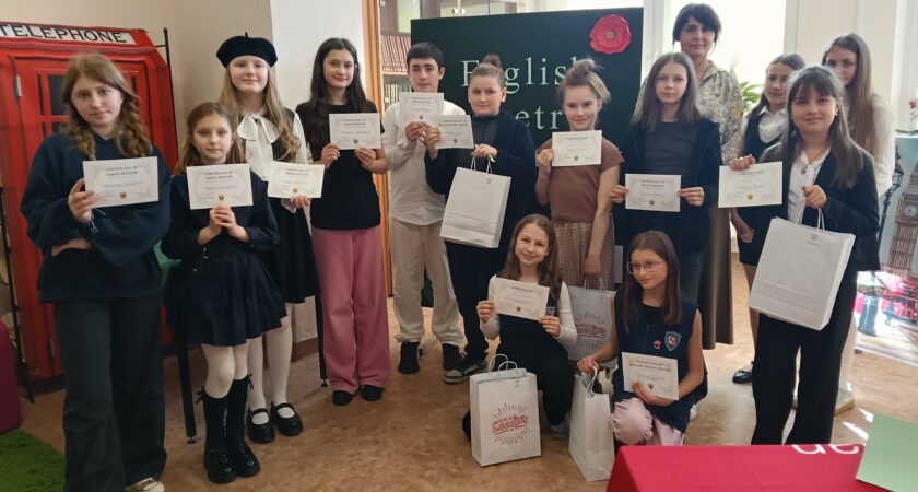 Międzyszkolny Konkurs Poezji Angielskiej w naszej szkole