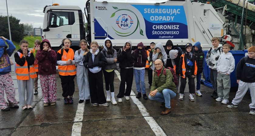 Klasy 5d i 5e z wizytą w PGK Koszalin i na Politechnice Koszalińskiej